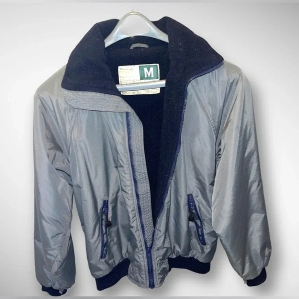 Wear Guard Men’s Weather Proof Gray/Blue Jacket